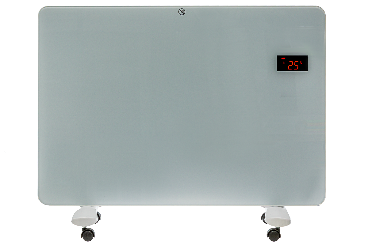 Glasconvector, wit, 1500 W OCE-E01-1500