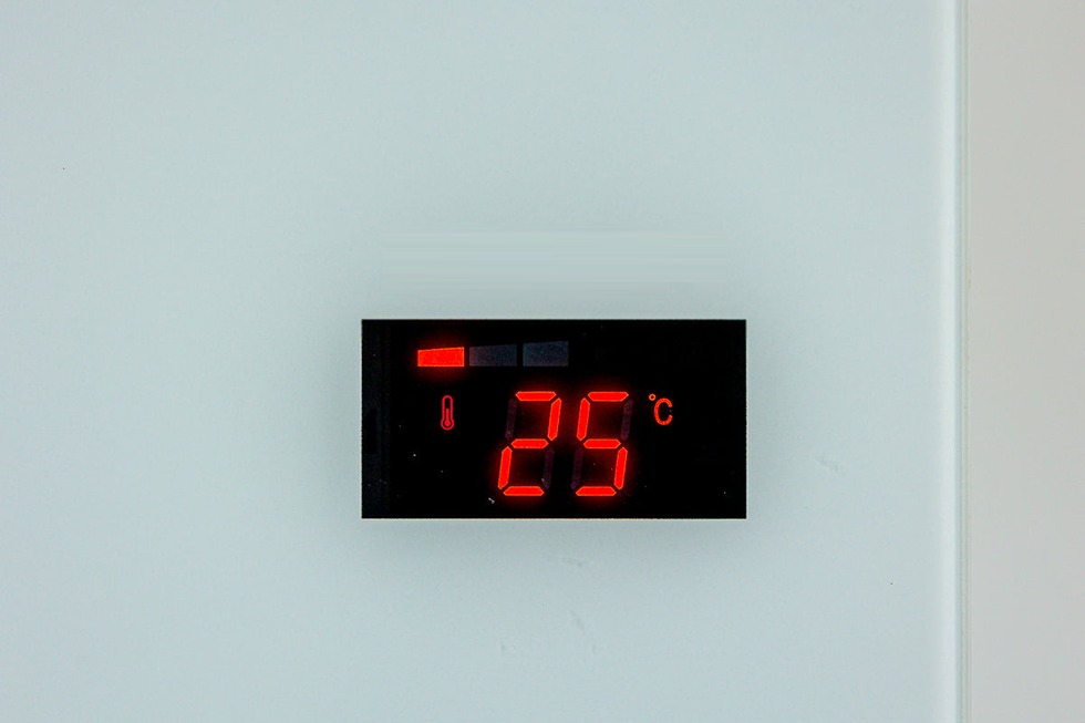 Glasconvector, wit, 1500 W OCE-E01-1500