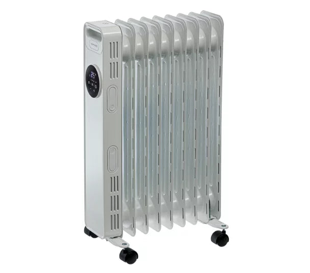 Oliegevulde radiator, wit, 2000 W OCE-D01-2000