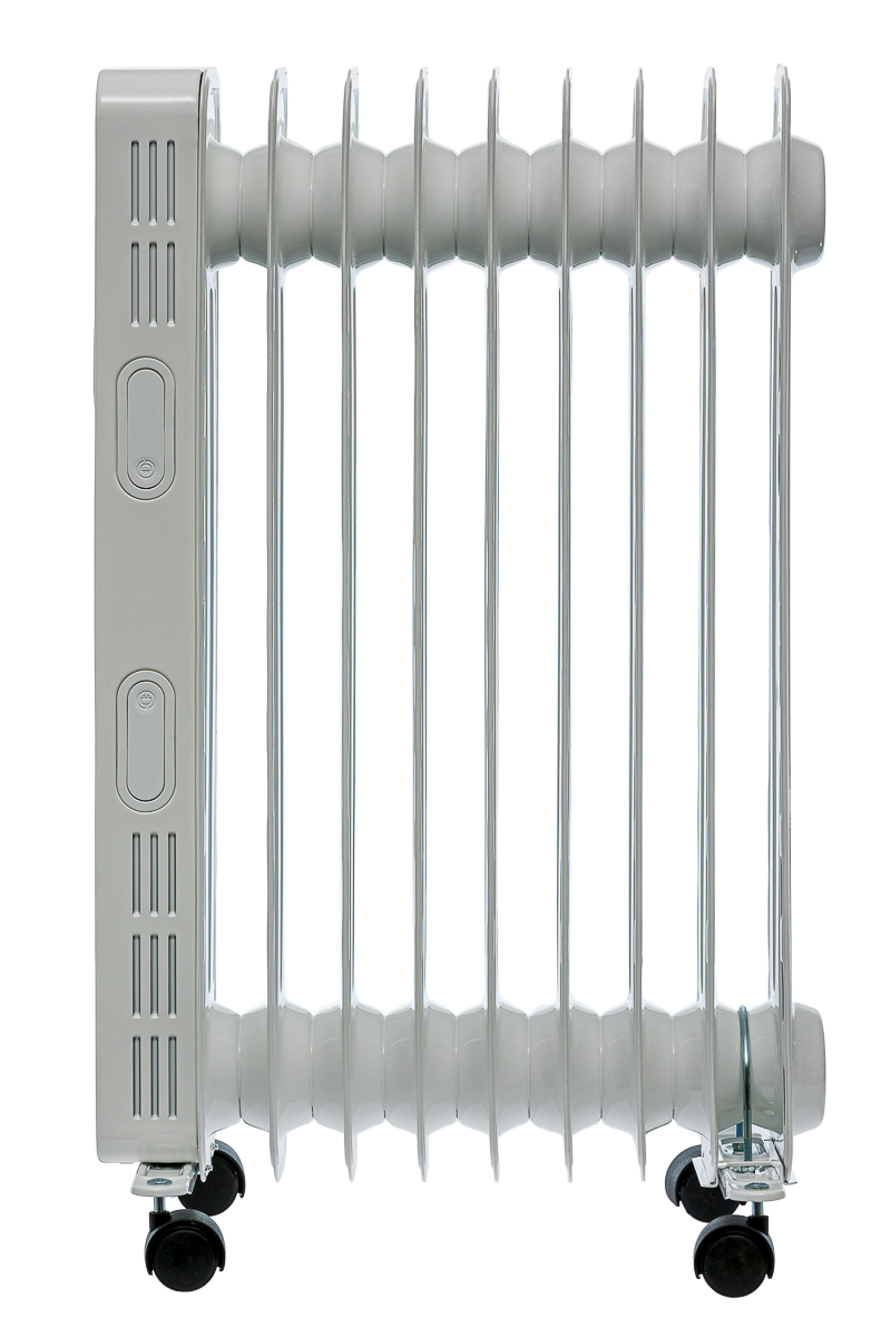 Oliegevulde radiator, wit, 2000 W OCE-D01-2000