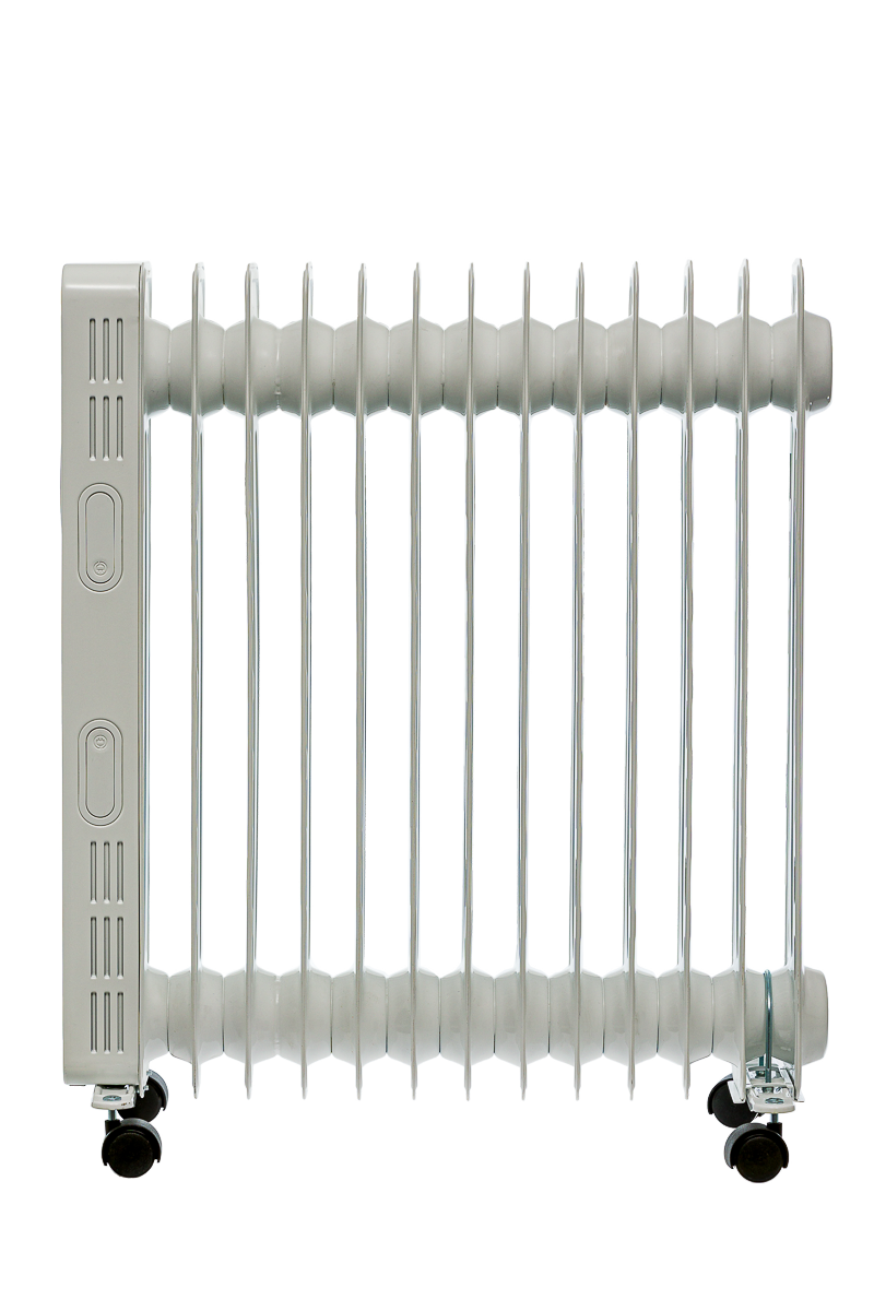 Oliegevulde radiator, wit, 2500 W OCE-D01-2500