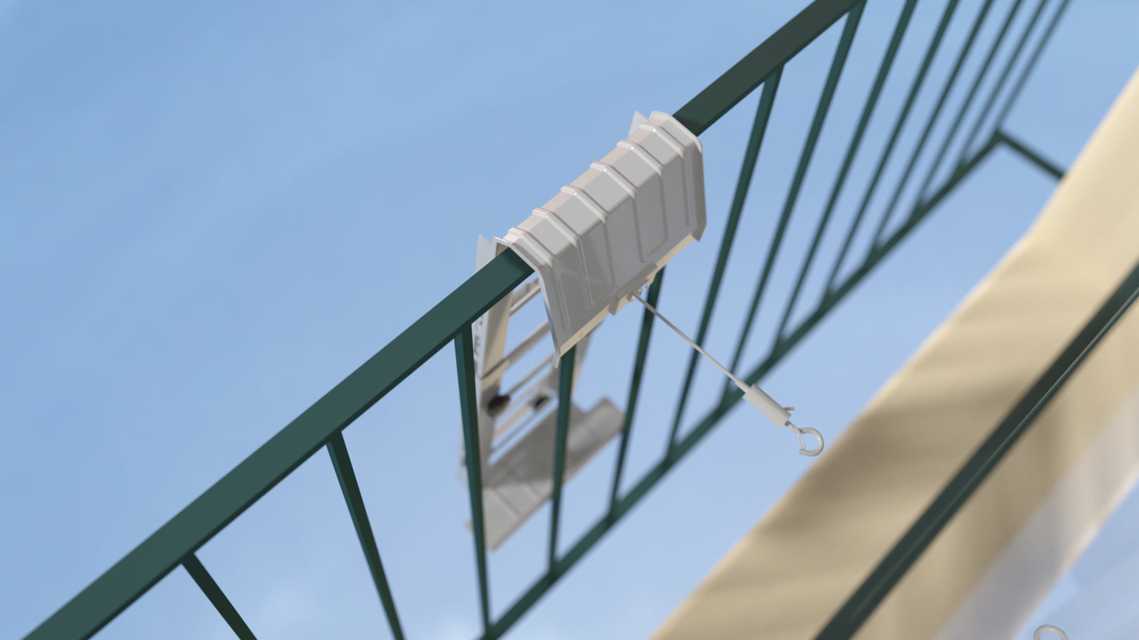 Optionele beugel MIDEA PortaSplit mobiele split-airco voor Frans balkon/dakraam