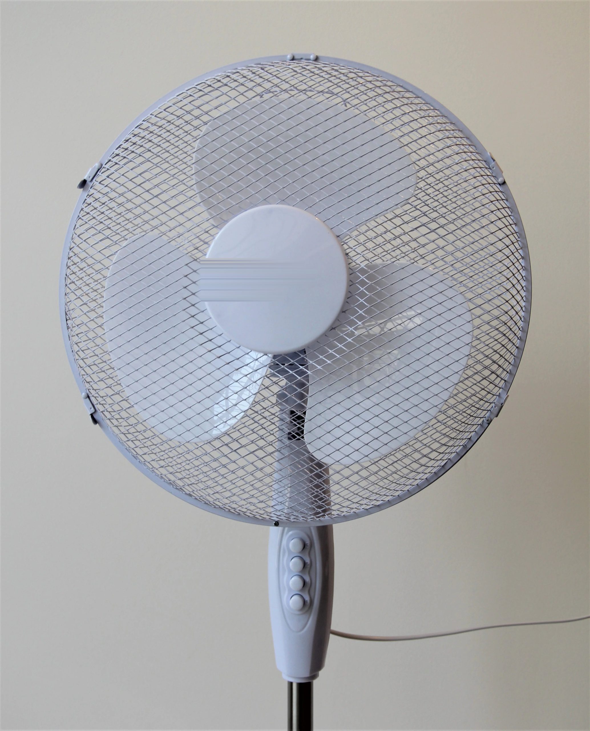 Statiefventilator, diameter 40 cm, wit, OVP2-B40B