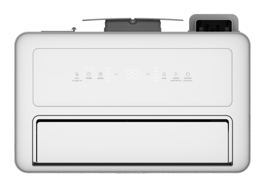 [UITVERKOOP] Mobiele split-airco MIDEA – stil, reversibel, zonder installatie