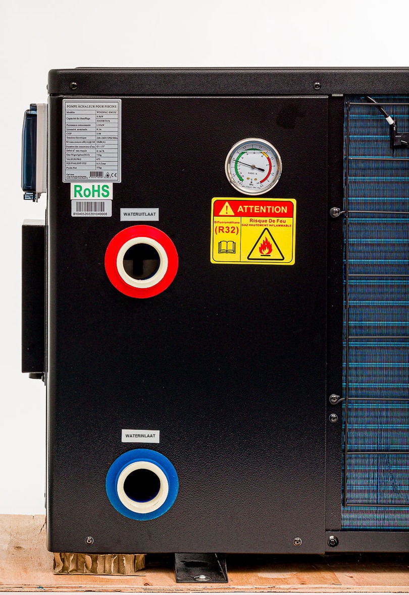 Zwembadwarmtepomp 55 m³ – wifi, stil, zuinig – WINDPAC-EM55C
